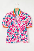 Gianna Floral Short Sleeve Blouse-3