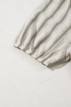 Lorelai Tie Short Sleeve Blouse-3