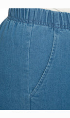 Women’s Lightweight Stretch Denim Capri Pants – Comfortable Everyday Fit