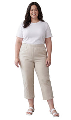 Women’s Lightweight Stretch Denim Capri Pants – Comfortable Everyday Fit