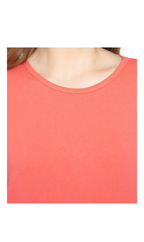 Women's 3/4 Sleeve Crew Neck Top – Comfortable Jer