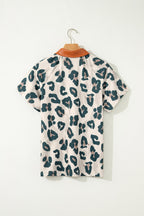 Madelynn Collared Short Sleeve Blouse-4