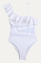 Kimberly White One-Piece Swimsuit