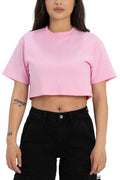 Pro Club Women's Heavyweight Short Sleeve Crop Top