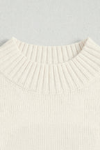 Adele Cropped Short Sleeve Sweater