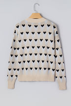 Aspyn Ribbed Trim Loose Sweater