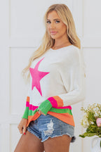 Stella Edge Drop Shoulder Sweater