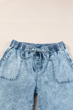 Yamileth Waistband Loose Straight Pants-2