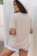 Checkered Baseball Graphic Tee