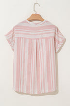 Kelly Short Sleeve Casual Blouse