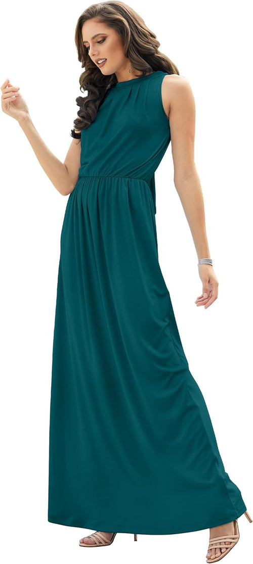 2026 Sexy Sleeveless Summer Formal Flowy Casual Gown