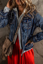 Mia Hooded Zip Up Jacket