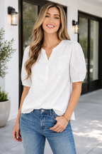 Isabelle Down Blouses Casual Shirts-0