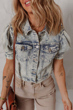 Eleanor Chest Puff Sleeve Jacket