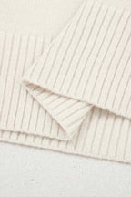 Adele Cropped Short Sleeve Sweater