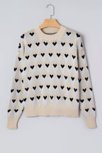 Aspyn Ribbed Trim Loose Sweater