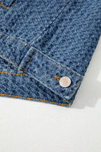 Rosalyn Flap Textured Down Jacket