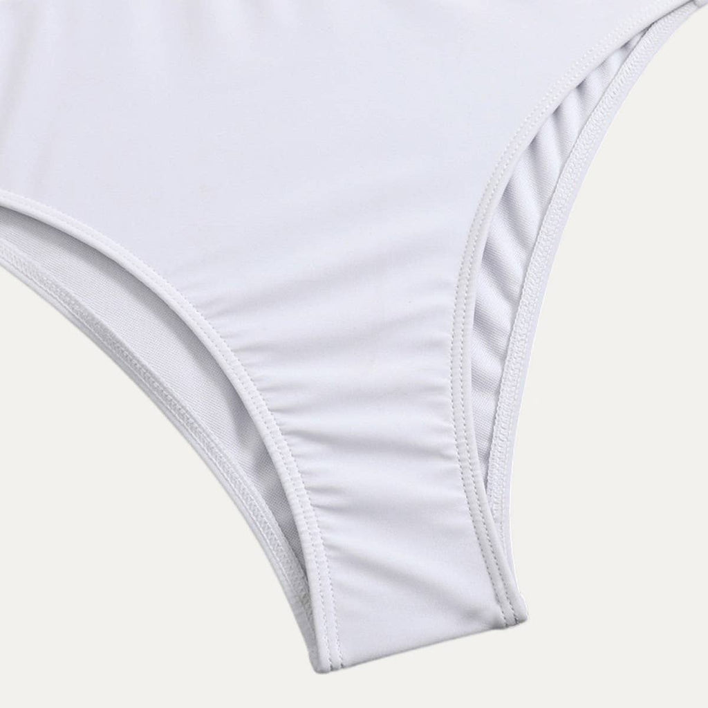 Kimberly White One-Piece Swimsuit