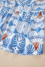 Whitley Sleeve Vacation Long Dress