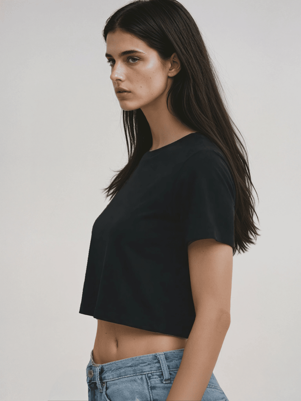 Cropped Tee