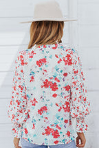 Mckenna Cakewalk Floral Smocked Blouse