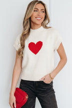 Adele Cropped Short Sleeve Sweater