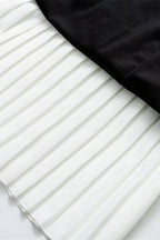 Strapless black Velvet Dress