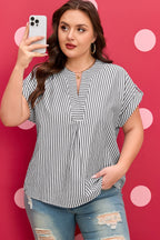 Hope Short Dolman Sleeve PLUS Blouse-2
