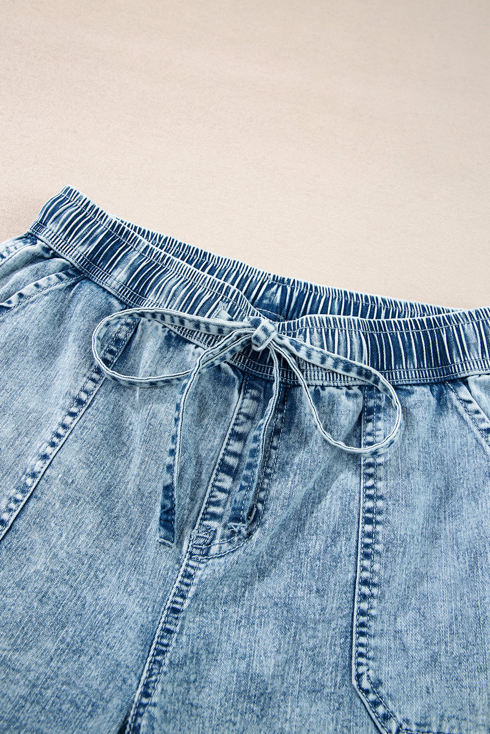 Yamileth Waistband Loose Straight Pants-3