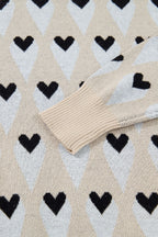 Aspyn Ribbed Trim Loose Sweater