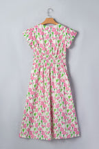 Callie Sleeve Elegant Midi Dress