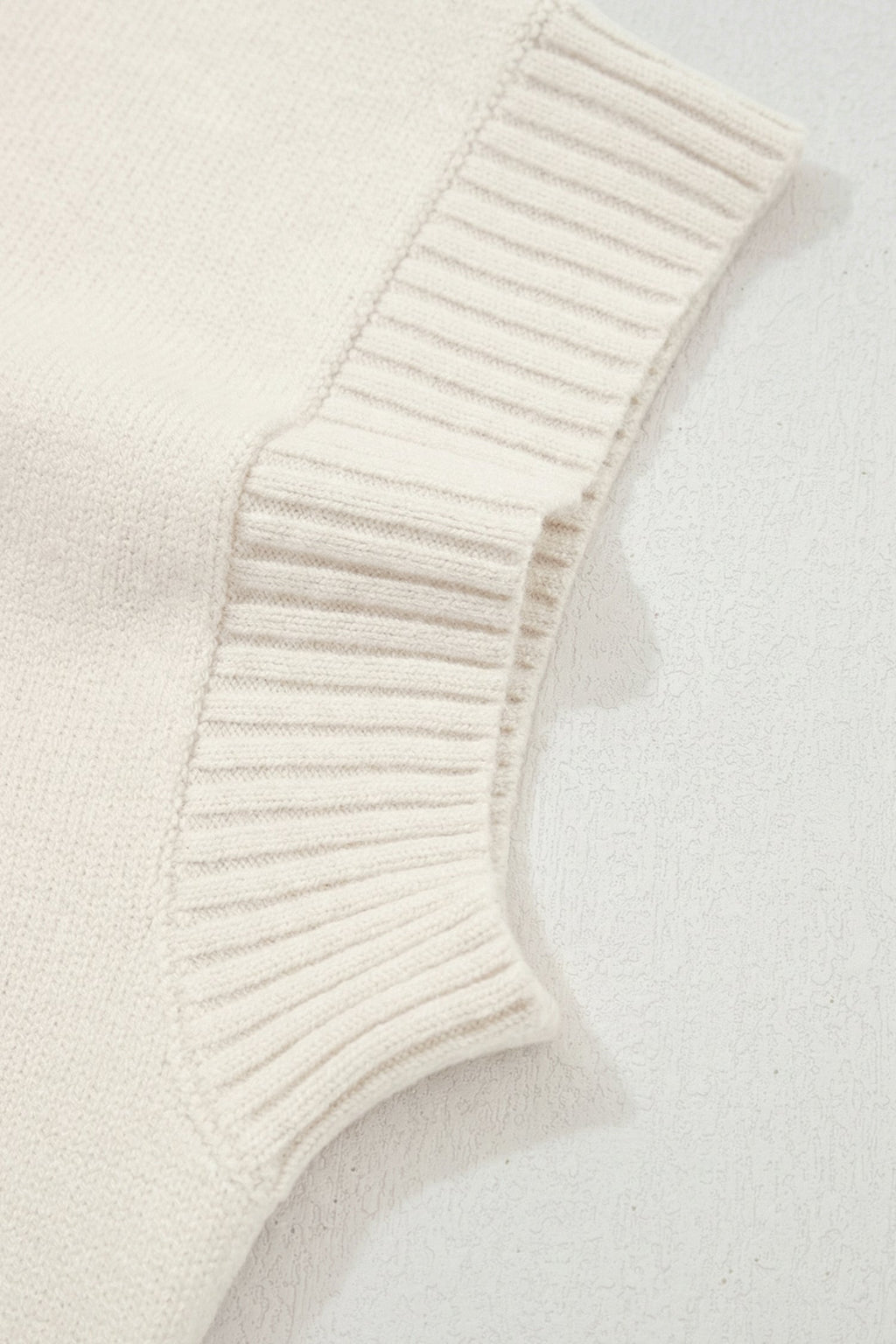 Adele Cropped Short Sleeve Sweater