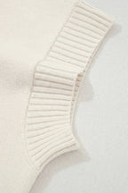 Adele Cropped Short Sleeve Sweater