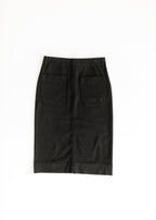 Erica Cotton Twill Midi Skirt