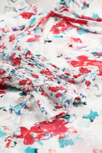Mckenna Cakewalk Floral Smocked Blouse