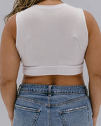 Crew Neck Tank Halftee