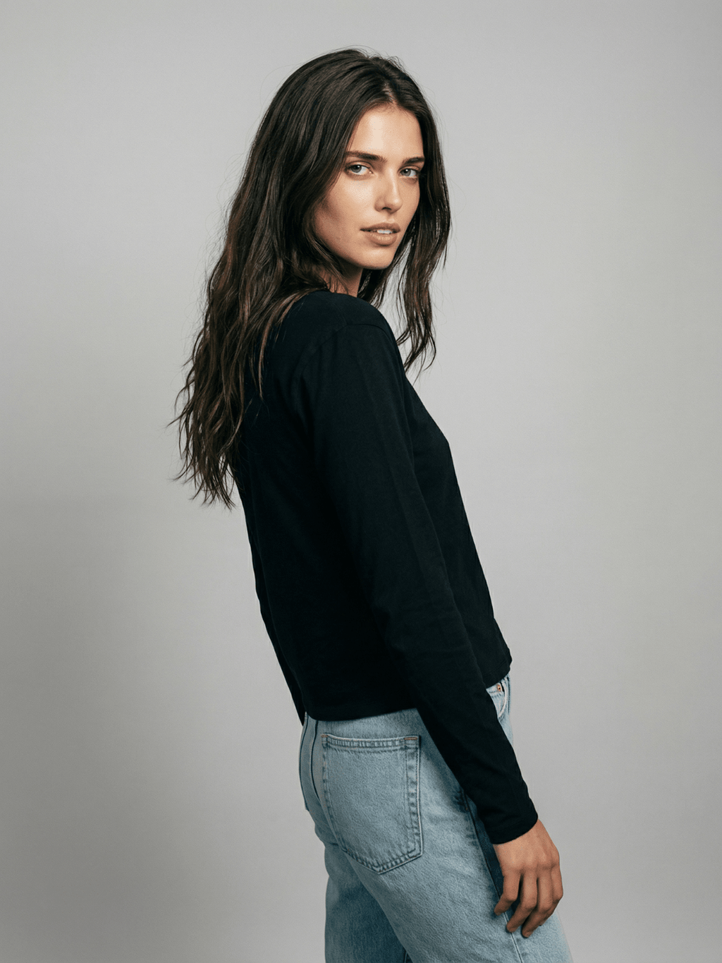 Long Sleeve Boxy Tee