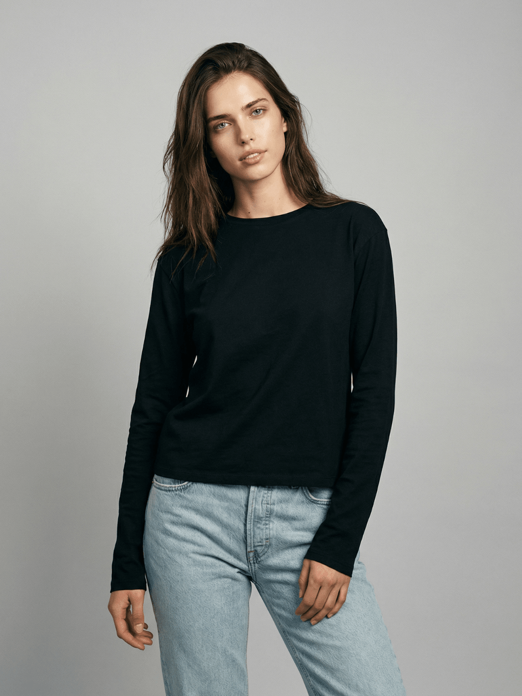Long Sleeve Boxy Tee