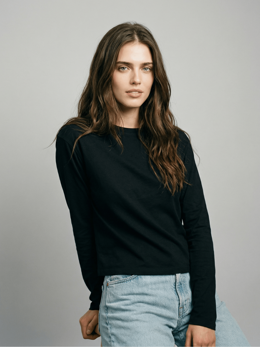Long Sleeve Boxy Tee