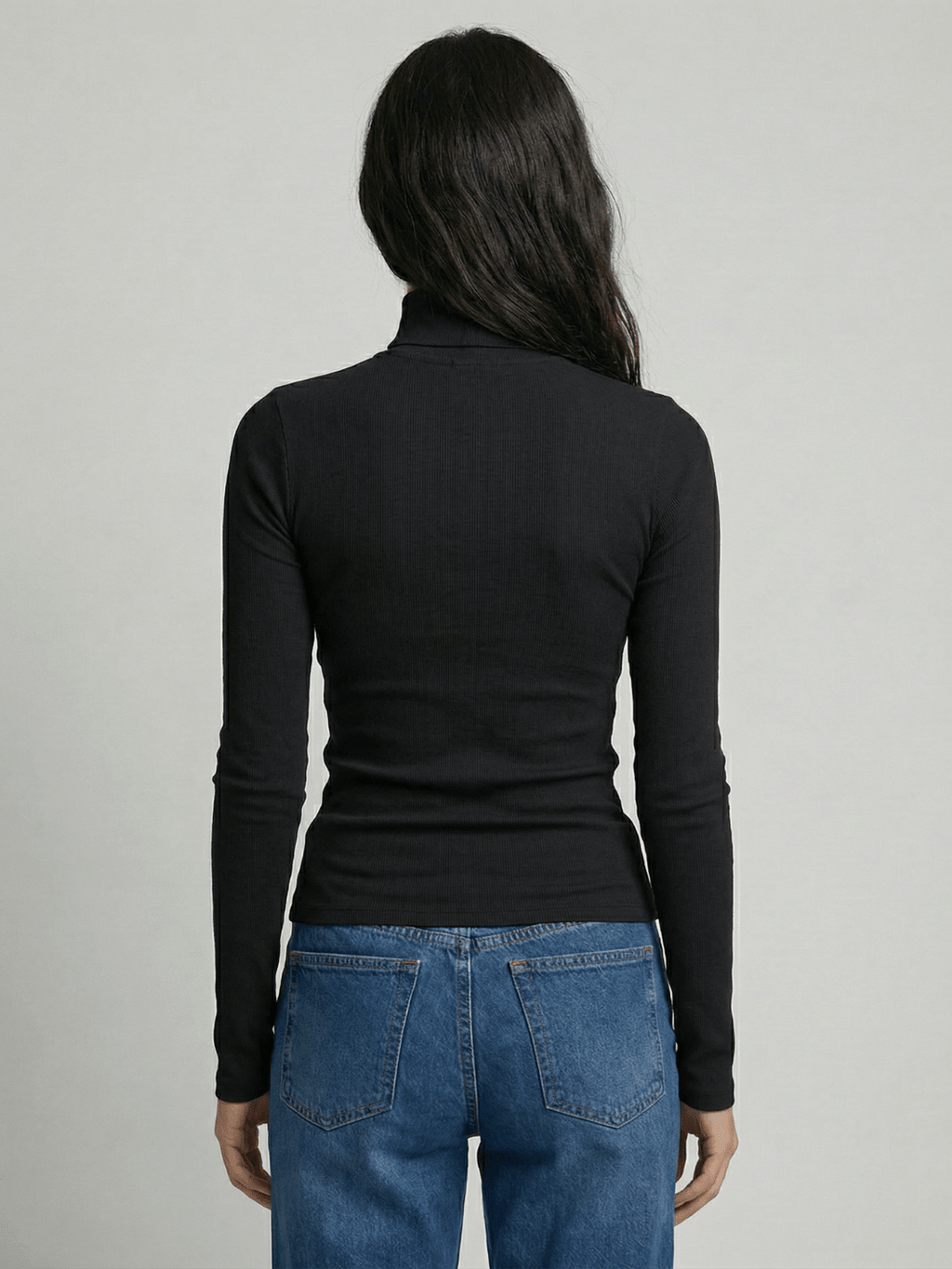 Ribbed Turtleneck