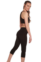 Women's Bamboo Viscose/Cotton Capri Style Leggings